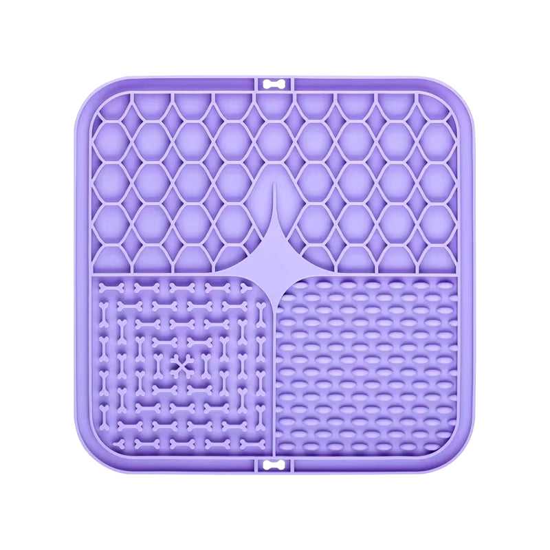 Dog Slow Feeders Mats Lick Mat Boredom Anxiety Reduction Perfect for Food Yogurt Peanut Butter Alternative to Slow Feed Dog Bowl