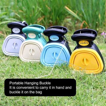 Pet Pooper Scooper Foldable Pooper Scooper with Decomposable Bags for Easy Pet Cleanup Travel Dog Litter Picker Shovel for Clean